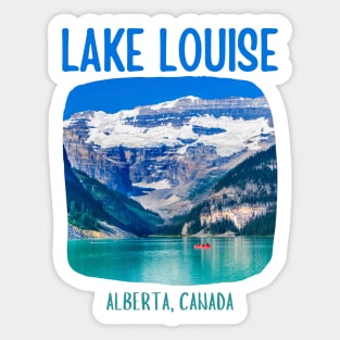 Lake Louise Alberta Canada Sticker